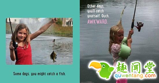 被父母玩坏了的亲子照，宝宝们的表情太亮了~