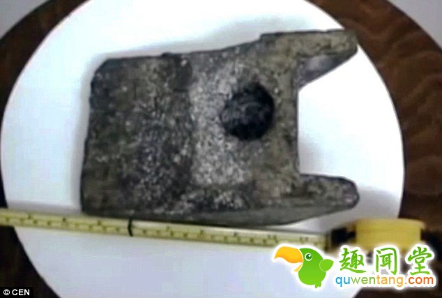 工地挖出25万年前铝合金 疑为UFO碎片