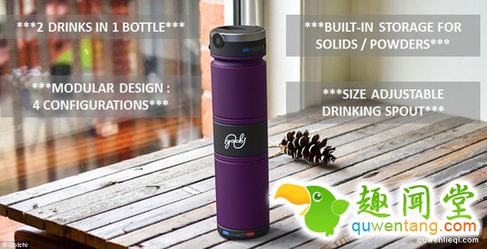 美国发明团队研发智能水杯，功能特性多达15种