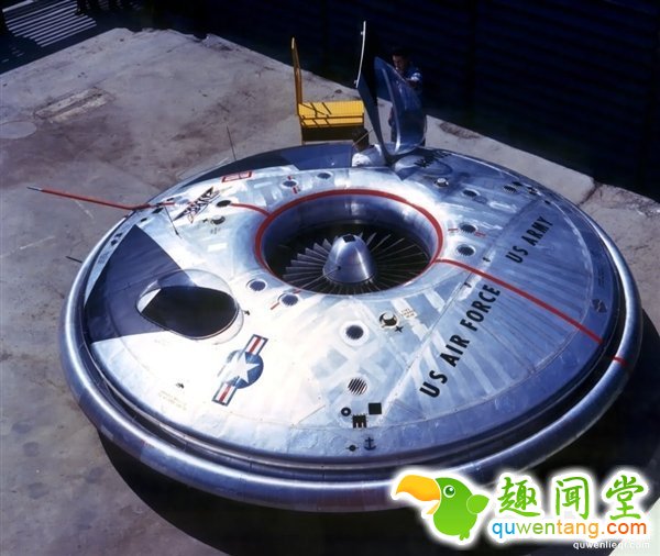 揭秘美国曾研制的人造飞碟：酷到没朋友