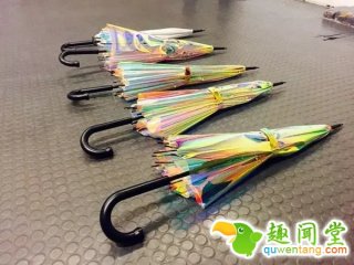 今年最黑科技的雨伞出来了，关键颜值还爆