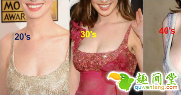 15个女孩们必须要知道的「妳在20岁、30岁、40岁的胸部变化」。塬来「善待胸部的防下垂绝招」这么简单！