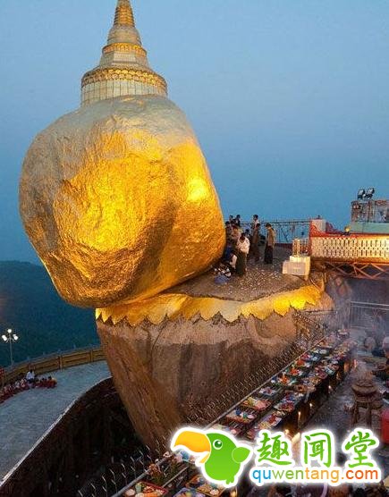 缅甸的“大金石”是如何抵抗重力悬挂峭壁数百年的，你知道吗？