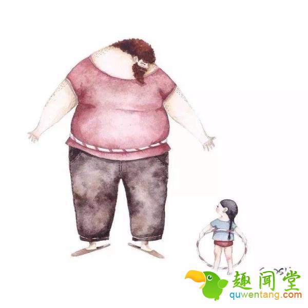 一组老爸和女儿的漫画，有人看完就给老爸打了电话