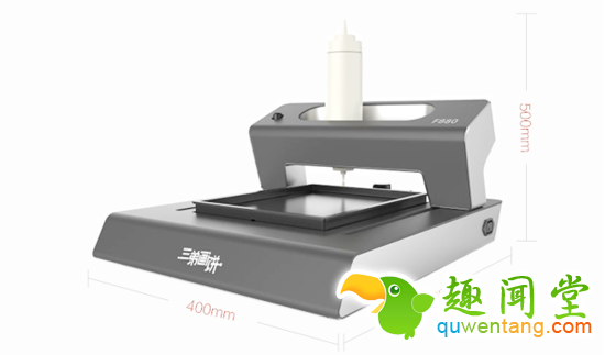 把作品变成美味 用3D煎饼打印机做个煎饼