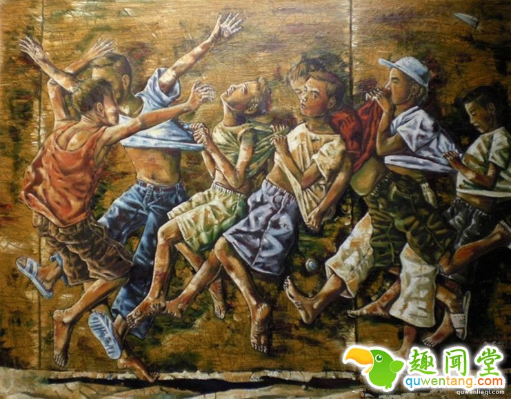 一个画了30年画的农民，以前没卖出去现在大爆发，成中国毕加索(2)