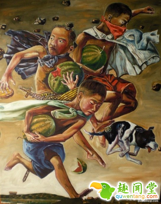 一个画了30年画的农民，以前没卖出去现在大爆发，成中国毕加索(4)