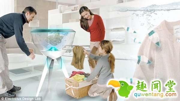 高大上的洗衣方法：机器鱼