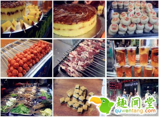 吃货福利 盘点中国七大小吃街